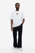 Load image into Gallery viewer, H&amp;M Relaxed Fit T Shirt White/Keith Haring

