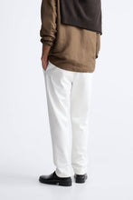Load image into Gallery viewer, Zara COMFORT FIT JOGGER WAIST TROUSERS White
