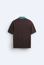 Load image into Gallery viewer, Zara CONTRAST KNIT POLO SHIRT
