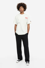 Load image into Gallery viewer, H&amp;M Relaxed Fit T Shirt White/NASA
