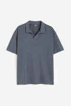 Load image into Gallery viewer, H&amp;M Relaxed Fit Polo shirt Steel blue

