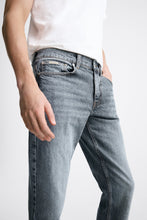 Load image into Gallery viewer, Zara Slim Fit Jeans Blue Green
