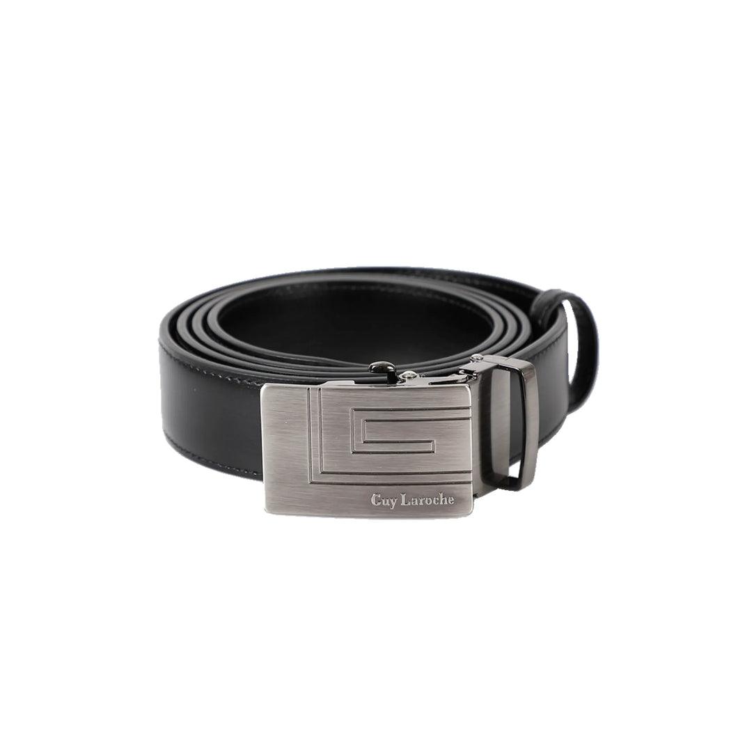 Guy Laroche Men's Leather Belt Model Mgb0063A - Black