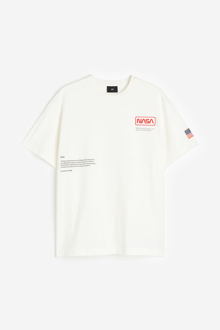 T shirt discount nasa femme h&m