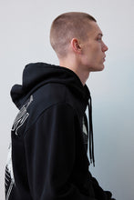 Load image into Gallery viewer, H&amp;M Regular Fit Hoodie Black/Led Zeppelin
