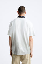 Load image into Gallery viewer, Zara T-SHIRT WITH METALLIC FINISH
