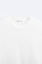 Load image into Gallery viewer, Zara T-SHIRT WITH METALLIC FINISH
