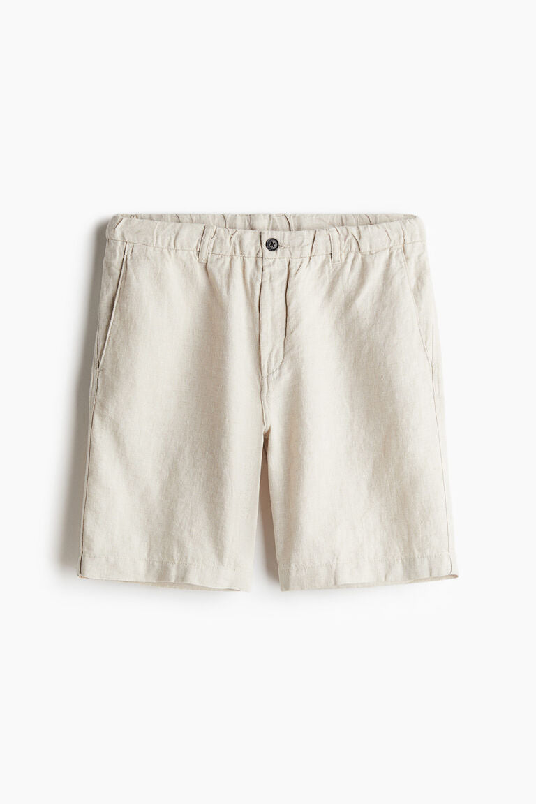 H&M Premium Selection Regular Fit Linen shorts