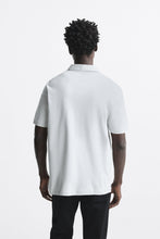 Load image into Gallery viewer, Zara Mercerized Polo Shirt Gray
