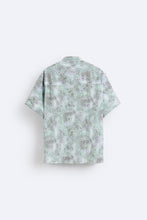 Load image into Gallery viewer, Zara PIXELATED PRINTED SHIRT Light Green
