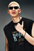 Load image into Gallery viewer, H&amp;M  Loose Fit Sleeveless printed T-shirt
