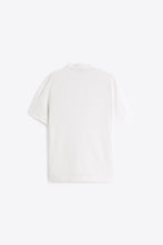 Load image into Gallery viewer, Zara Textured Polo Shirt White
