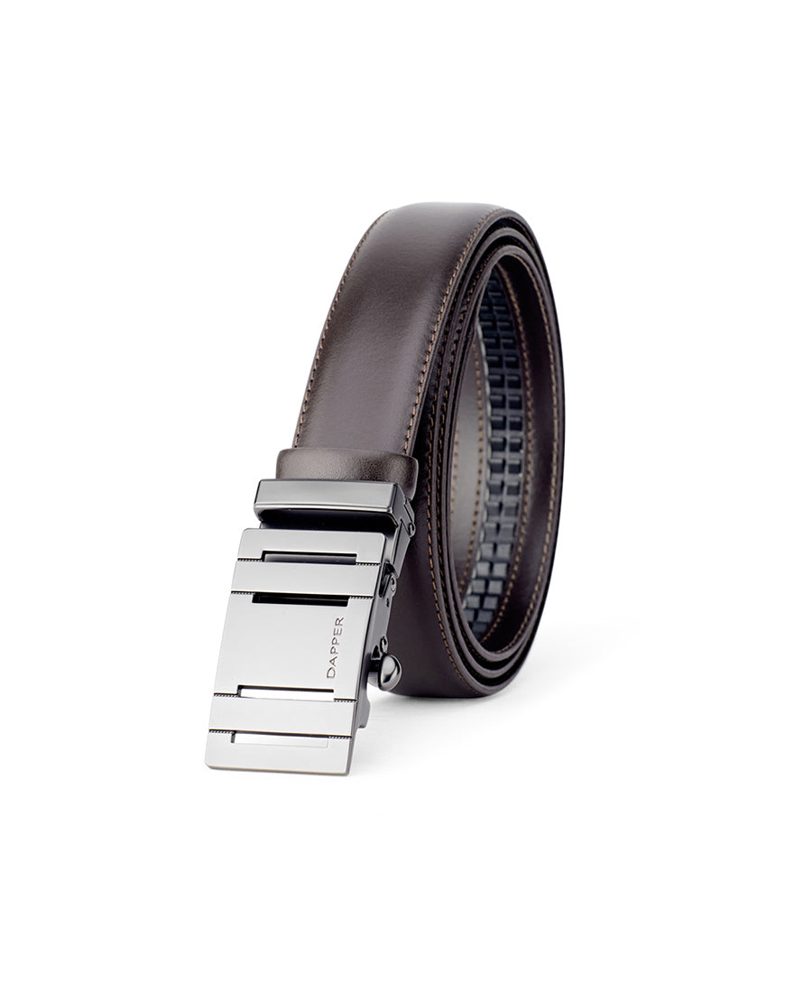 DAPPER Ratchet Belt with Automatic Buckle