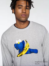 Load image into Gallery viewer, Uniqlo KAWS + Warhol Sweatshirt Gray
