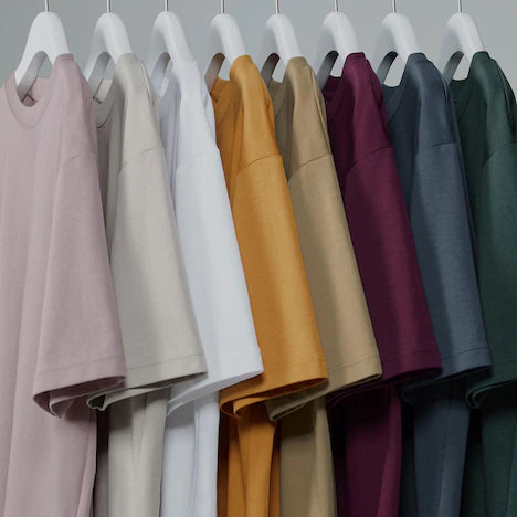 Uniqlo U AIRism Cotton Oversized Half-Sleeve T-Shirt - Sleek and Comfy  Unisex
