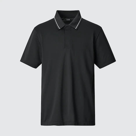 Uniqlo DRY-EX Short Sleeve Polo Shirt (Tipping)