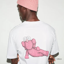 Load image into Gallery viewer, Uniqlo x KAWS UT Short Sleeve Graphic T-Shirt White Pink
