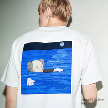 Load image into Gallery viewer, Uniqlo x KAWS UT Short Sleeve Graphic T-Shirt White Blue
