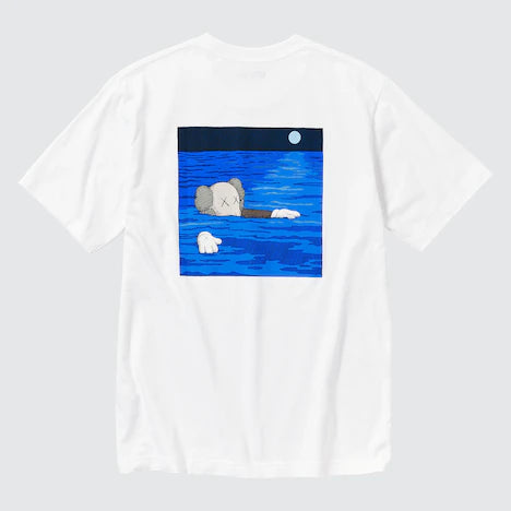 Uniqlo x KAWS UT Short Sleeve Graphic T-Shirt White Blue
