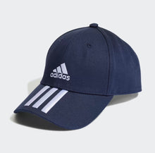 Load image into Gallery viewer, Adidas BASEBALL 3-STRIPES TWILL CAP Blue
