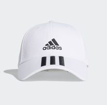 Load image into Gallery viewer, Adias BASEBALL 3-STRIPES TWILL CAP White
