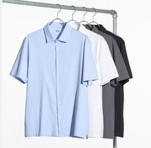 Load image into Gallery viewer, Uniqlo AIRism Cotton Full Open Polo Shirt
