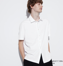 Load image into Gallery viewer, Uniqlo AIRism Cotton Full Open Polo Shirt
