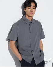 Load image into Gallery viewer, Uniqlo AIRism Cotton Full Open Polo Shirt
