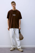 Load image into Gallery viewer, H&amp;M Loose Fit Printed T-shirt Brown/Celebrate Diversity
