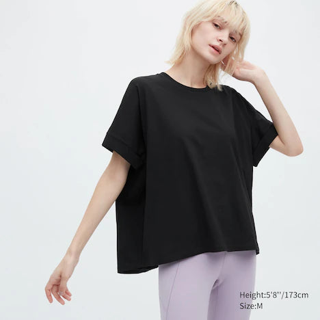 Uniqlo Cotton Oversized Short Sleeve T-Shirt
