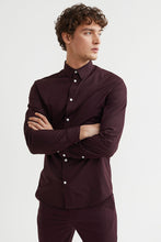 Load image into Gallery viewer, H&amp;M Slim Fit Easy-iron shirt
