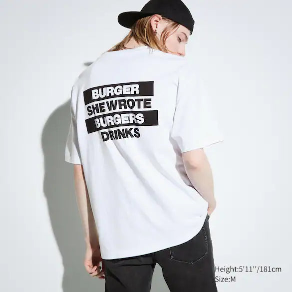 L.A. Eats UT (Oversized Short-Sleeve Graphic T-Shirt) (Katsu Sando)