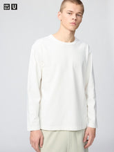 Load image into Gallery viewer, Uniqlo Washed Jersey Long Sleeve Crew Neck T-Shirt

