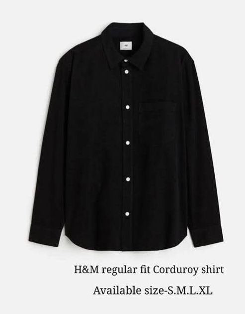 H&M Regular fIt Corduroy Shirt