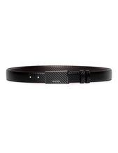 Load image into Gallery viewer, DAPPER Carbon Fiber Inlay Plaque Buckle Belt
