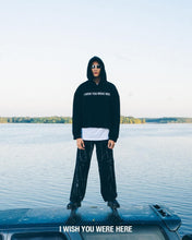 Load image into Gallery viewer, I Wish You Were Here-Crop Hoodie

