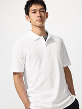 Load image into Gallery viewer, Uniqlo AIRism Cotton Pique Polo Shirt
