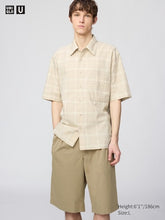 Load image into Gallery viewer, Uniqlo Boxy Shirt | Short Sleeve, Checked
