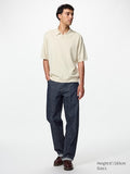 Uniqlo Washable Knitted Skipper Polo Sweater | Short Sleeve