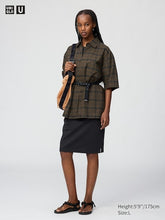 Load image into Gallery viewer, Uniqlo Boxy Shirt | Short Sleeve, Checked
