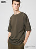 Uniqlo U AIRism Cotton Oversized Crew Neck Half Sleeve T-Shirt New Color