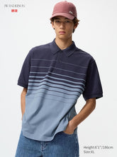 Load image into Gallery viewer, Uniqlo JWA Dry Pique Polo Shirt | Striped
