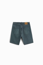 Load image into Gallery viewer, Zara Coloured Denim Bermuda Shorts Petrol Blue
