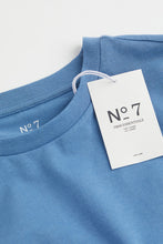 Load image into Gallery viewer, H&amp;M Basic Round Neck T Shirt Blue
