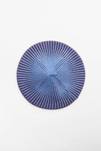 Load image into Gallery viewer, Zara Ribbed Knit Beret Blue
