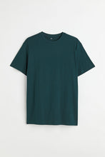 Load image into Gallery viewer, H&amp;M Regular Fit T Shirt Dark turquoise
