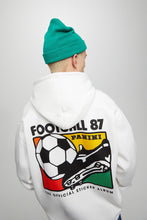 Load image into Gallery viewer, Pull&amp;Bear Panini Hoodie White
