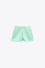 Load image into Gallery viewer, Zara Cropped Gingham Jacket &amp; Shorts
