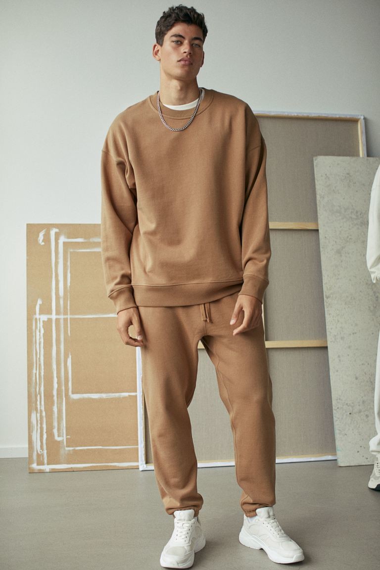 H&M Basic sweatpants Beige