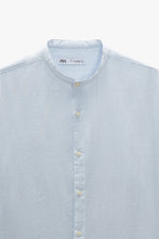 Load image into Gallery viewer, Zara Creased Effect Shirt Skyblue

